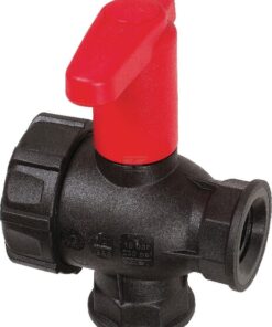 Llave esf. 1/2" 3 v. + ala.
