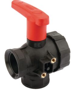 Llave esf. 1 1/4" 3 v. + ala.