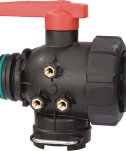 Llave de paso esférica T6, 3 vías 9 Llave de paso esférica T6, 3 vías