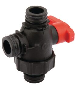 Llave de paso esférica T3, 3 vías