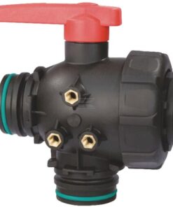 Llave de paso esférica T6, 3 vías