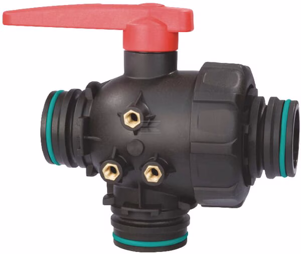 Llave esf. T6 3 v., continua 1 Llave esf. T6 3 v., continua