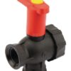 Llave esf. 3/4" 3 v. + ala.