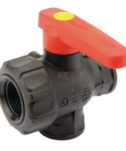 Llave esf. 1" 3 v., continua 14 Llave esf. 1