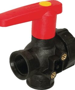 Llave esf. 1" 3 v. + ala.