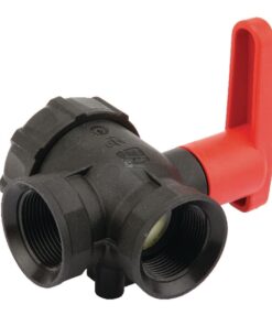 Llave esf. 1 1/4" 3 v. + ala.