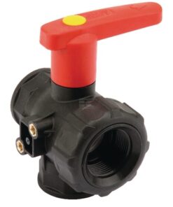 Llave esf. 1 1/4" 3 v. + ala.