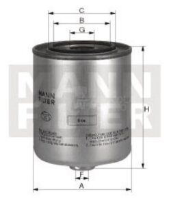 Filtro intercamb. combustible