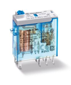 Relé industrial 2W 8A 24 V DC