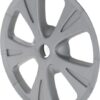 Wheel Cover D220 Rotax Silver