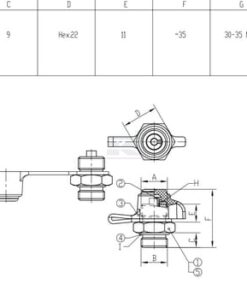 Conexión de prueba M16