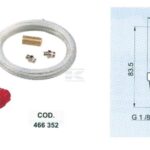 Conjunto de manómetro 1/4"