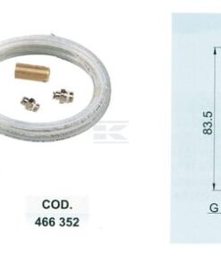 Conjunto de manómetro 1/4"