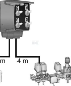 Unidad de mando de 2+2-cables