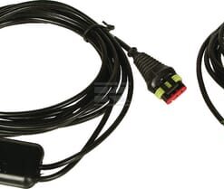 Juego cable conex., 2 sensores