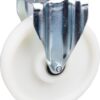 Rueda industrial fija en poliamida: Ø250 x 50 mm, placa de soporte: 137 x 105 mm. Capacidad: 800 kg, Tente 3 Rueda industrial fija en poliamida: Ø250 x 50 mm, placa de soporte: 137 x 105 mm. Capacidad: 800 kg, Tente