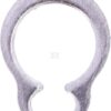 Circlip externo 5x0,6 mm DIN471, acero inoxidable Kramp