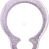 Circlip externo 8x0,8 mm DIN471, acero inoxidable Kramp 9 Circlip externo 8x0,8 mm DIN471, acero inoxidable Kramp