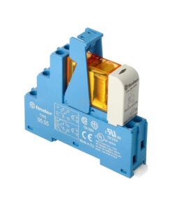 Interfaz relé Mod. borne tornillo 2CO 8A/24V AC/Agni/LED/varistor