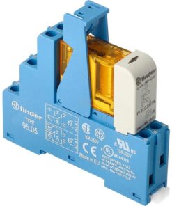 Interfaz relé Mod. borne tornillo 2CO 8A/230V AC/Agni/LED/varistor