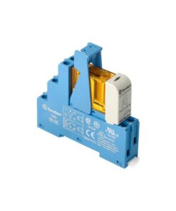 Interfaz relé Mod. borne tornillo 2CO 8A/230V AC/Agni/LED/varistor
