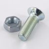 Perno y tuerca de arado M11x35 10,9, 2 puntas 2 Perno y tuerca de arado M11x35 10,9, 2 puntas