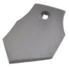 Punta de cultivador 135 x 10 mm, plana, 1 orificio, válida para Razol 7 Punta de cultivador 135 x 10 mm, plana, 1 orificio, válida para Razol