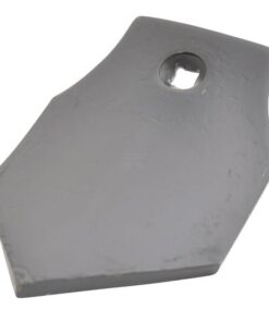 Punta de cultivador 135 x 10 mm, plana, 1 orificio, válida para Razol