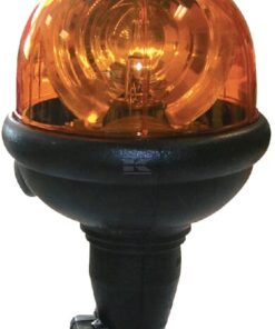 Faro rotativo halógeno Saturnello Flex, ámbar, 12 V 55 W, fijación mástil flexible, Hella