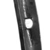 Punta de cultivador 175 x 25 x 5 mm reversible, curvada, 1 orificio, uso universal 3 Punta de cultivador 175 x 25 x 5 mm reversible, curvada, 1 orificio, uso universal