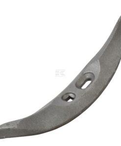 Punta de cultivador 406 mm reversible, curvada, 2 orificios