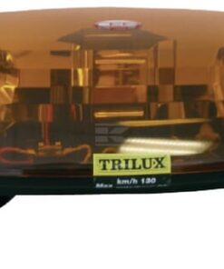 Barra luz rotativa halógena TriLux, ámbar, 12/24 V, fijación ventosa, Sacex