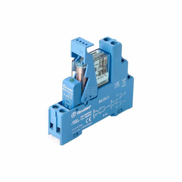 Rel.interface Mod. screw terminal 1CO 10A/12V DC/Agni/LED/diode 3 Rel.interface Mod. screw terminal 1CO 10A/12V DC/Agni/LED/diode
