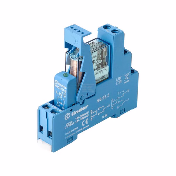 Rel.interface Mod. screw terminal 1CO 10A/12V DC/Agni/LED/diode 5 Rel.interface Mod. screw terminal 1CO 10A/12V DC/Agni/LED/diode