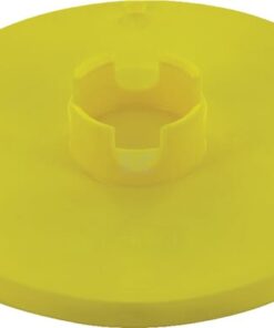 Deckel D170 m. Nut-gelb