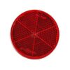 Reflector round red