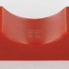 Asiento trasero rojo