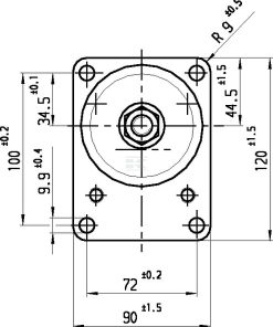 Bomba hidráulica de engranajes AZPF-12-005RSA20MB Bosch Rexroth
