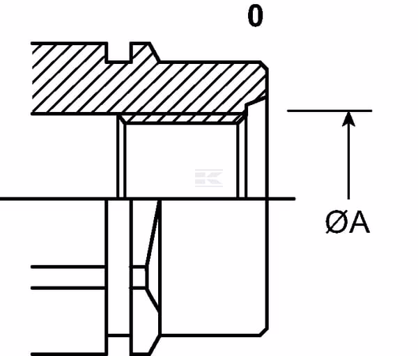 Mang acopl 1/2" BSP caja 20 ud 8 Enchufe rápido hidráulico 1"-M36 x 2 28L hembra CPV, pasatabiques