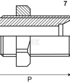 Enchufe rápido hidráulico 1/2