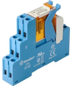 Interfaz relé Mod. borne tornillo 2CO 8A/230V AC/Agni/LED/varistor
