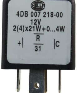Relé intermitencia 4 patillas, 12 V