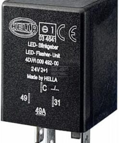 Relé intermitentLED 4polos 24V