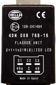 Relé intermitentLED 6polos 12V