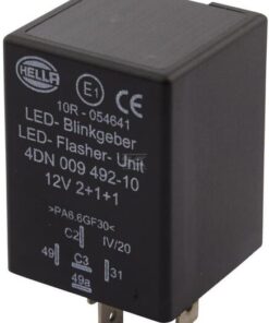 Relé intermitencia LED 5 polos, 12V