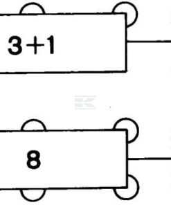 Relé intermitentLED 4polos 12V 12 Relé intermitentLED 4polos 12V