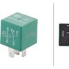 Relé corriente principal 30/40A, 12V, 5 pines con diodo supresor