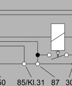 Relé de precalentamiento 12 V