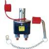 Interruptor principal de batería con llave de corte de uso industrial