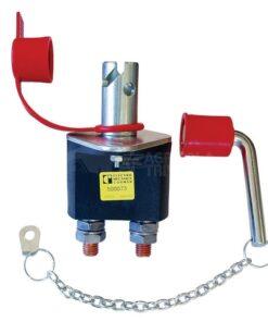 Interruptor principal de batería con llave de corte de uso industrial